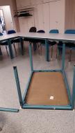 Photo détaillant le don tables de réunion