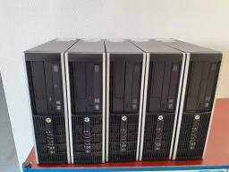 Photo détaillant le don Un lot de 10 postes fixes HP sans système d'exploitation