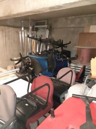 Photo détaillant le don Lot chaises de bureau