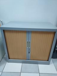 Photo détaillant le don Armoire métallique basse