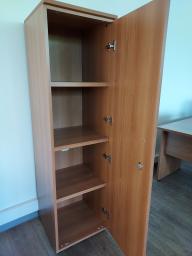 Photo détaillant le don Meuble de rangement en bois