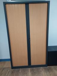 Photo détaillant le don Armoire métallique haute