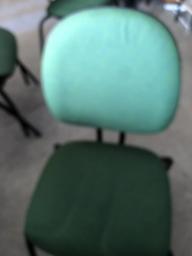 Photo détaillant le don Chaise de bureau verte - Lot de 4-Annonce n°154