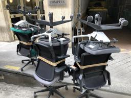 Photo détaillant le don Lot de 6 fauteuils