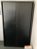 Photo détaillant le don Lots d'armoires métalliques noires - h. 198 x l. 120 cm