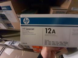 Photo détaillant le don Toner HP 12A - Q2612A toner noir pour imprimante laser