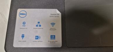 Photo détaillant le don PC portable Dell Vostro 15 sans OS