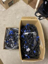 Photo détaillant le don Lot câbles VGA
