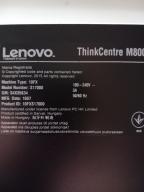 Photo détaillant le don 58 ordinateurs de marque Le novo M800