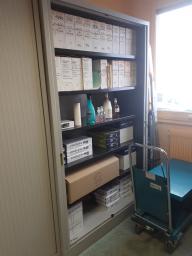 Photo détaillant le don Armoires de bureau