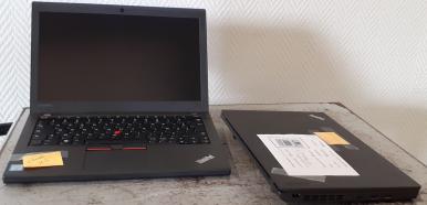 Photo détaillant le don Lot de 2 ordinateur portable Lenovo X270