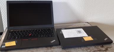 Photo détaillant le don Lot de 2 ordinateur portable Lenovo X270