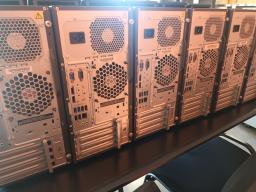 Photo détaillant le don Lot de 9 PC Lenovo Type M83