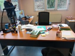 Photo détaillant le don Dons de matériel de bureau