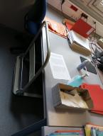 Photo détaillant le don Dons de matériel de bureau