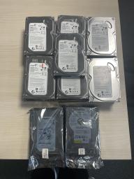 Photo détaillant le don Lot disques durs Seagate 500Gb