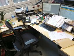 Photo détaillant le don Dons de matériel de bureau