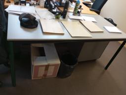 Photo détaillant le don Dons de matériel de bureau
