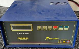 Photo détaillant le don Chargement batterie Peugeot process tecnotest