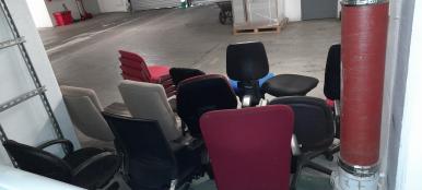 Photo détaillant le don Lot n°3 de fauteuils et chaises de bureau