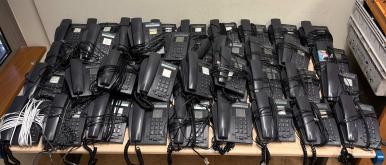Photo détaillant le don Alcatel-Lucent téléphones séries 80XX et 40XX