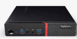 Photo détaillant le don 20 PC fixes LENOVO TINY ThinkCentre M710q de 2018