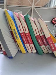 Photo détaillant le don Matelas de sécurité gymnastique