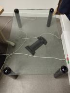 Photo détaillant le don Table basse