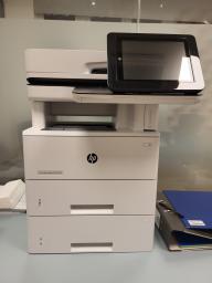 Photo détaillant le don Imprimante HP LaserJet Enterprise MFP M528