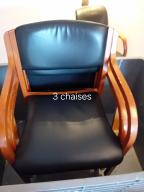 Photo détaillant le don Chaises