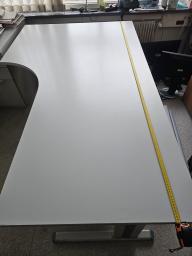 Photo détaillant le don Bureau retour gauche L200 x L120