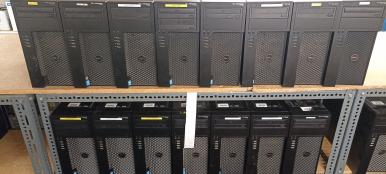 Photo détaillant le don Lot de 36 unités centrales.