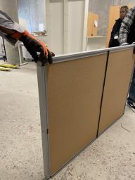 Photo détaillant le don Paneaux d'affichage